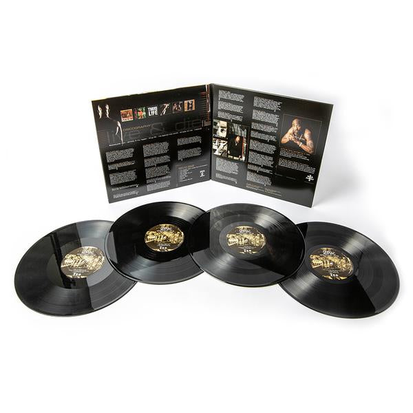 2PAC Greatest Hits - Black 4LP Expanded Packshot