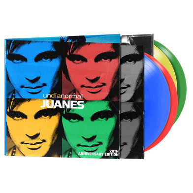 Juanes - Un Dia Normal 20th Anniversary Remastered Extended Edition 4LP