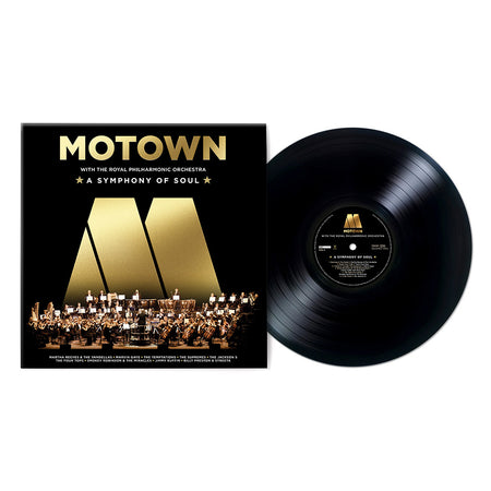 Motown: A Symphony Of Soul (with the Royal Philharmonic Orchestra) Black LP