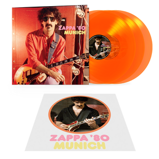 Frank Zappa - Zappa ’80: Munich Transparent Orange Vinyl (Limited Edition) 3LP