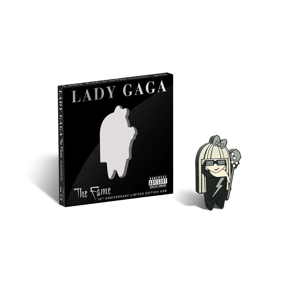Lady Gaga The Fame Exclusive Translucent Light Blue Colored Vinyl 2XLP  Record