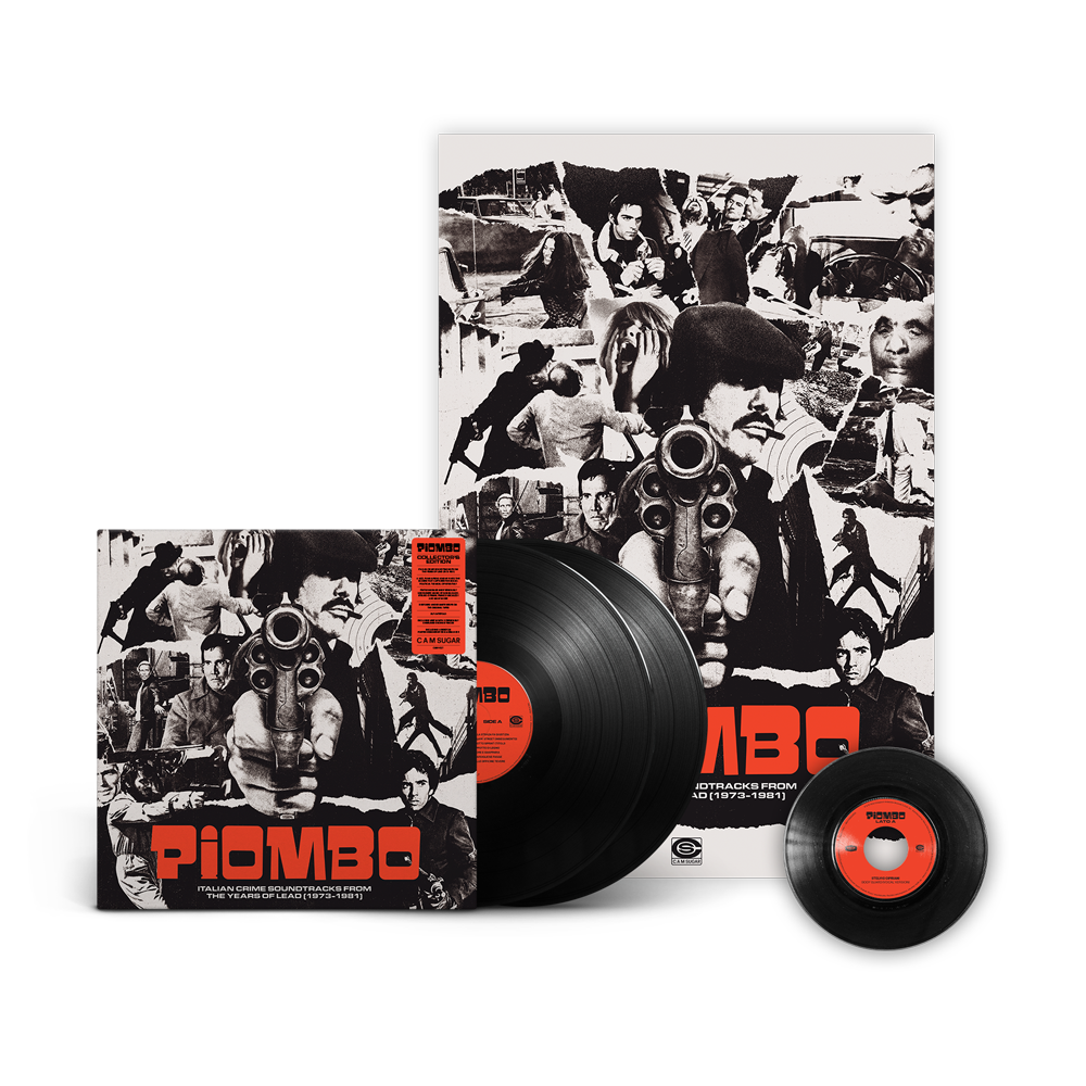 Various Artists - PIOMBO: The Crime-Funk Sound of Italian Cinema in the Years of Lead (1973-1981) Limited Edition 2LP + 7in