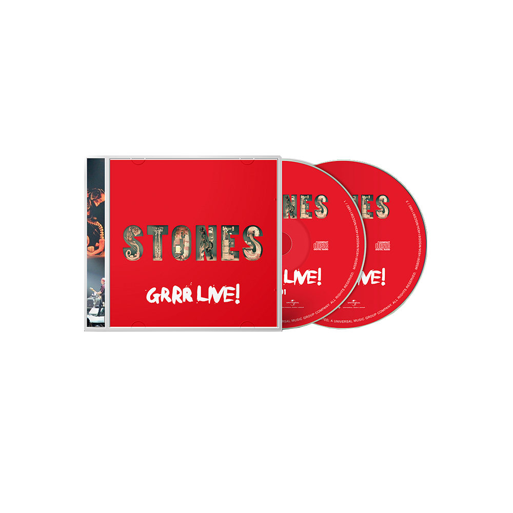 2cd The Rolling Stones - The Rolling Stones - GRRR Live! 2CD - uDiscover Music