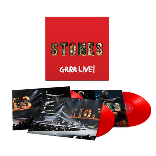 The Rolling Stones - GRRR Live!  Exclusive Red Limited Edition 3LP