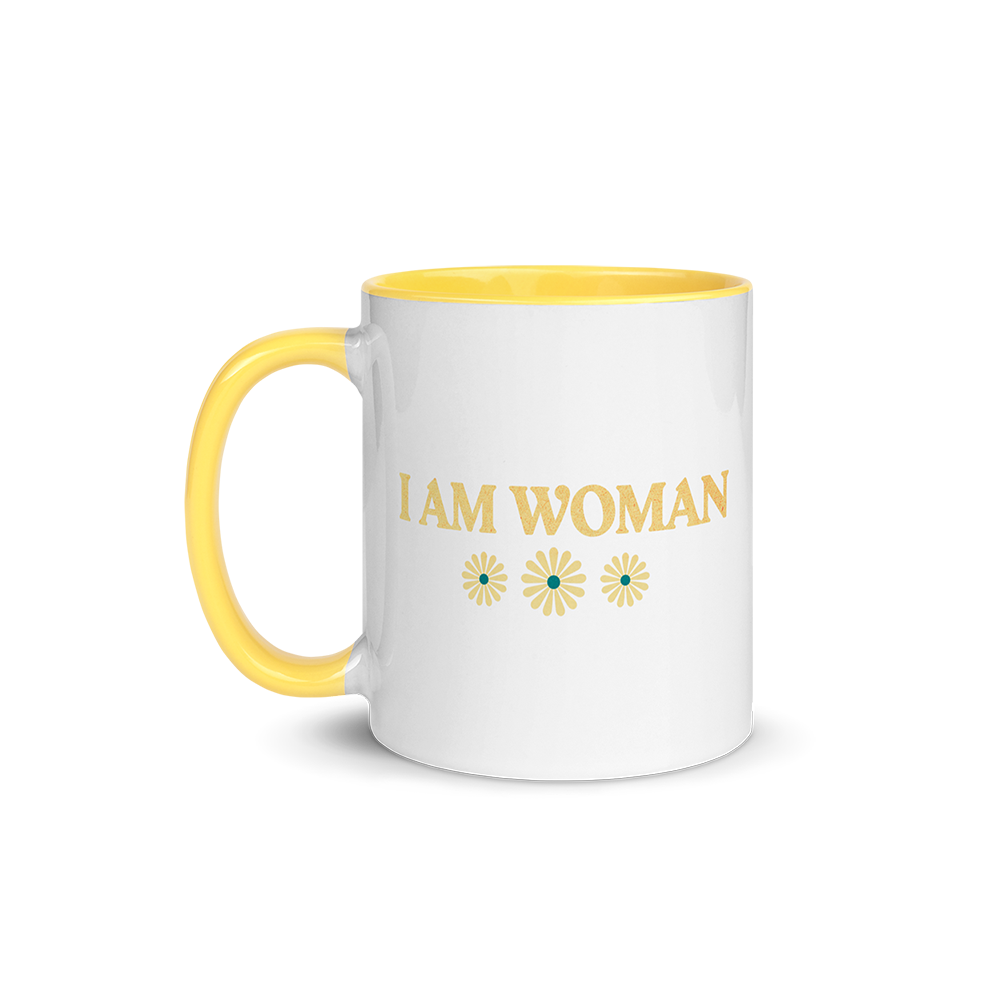 I Am Woman Mug - Back