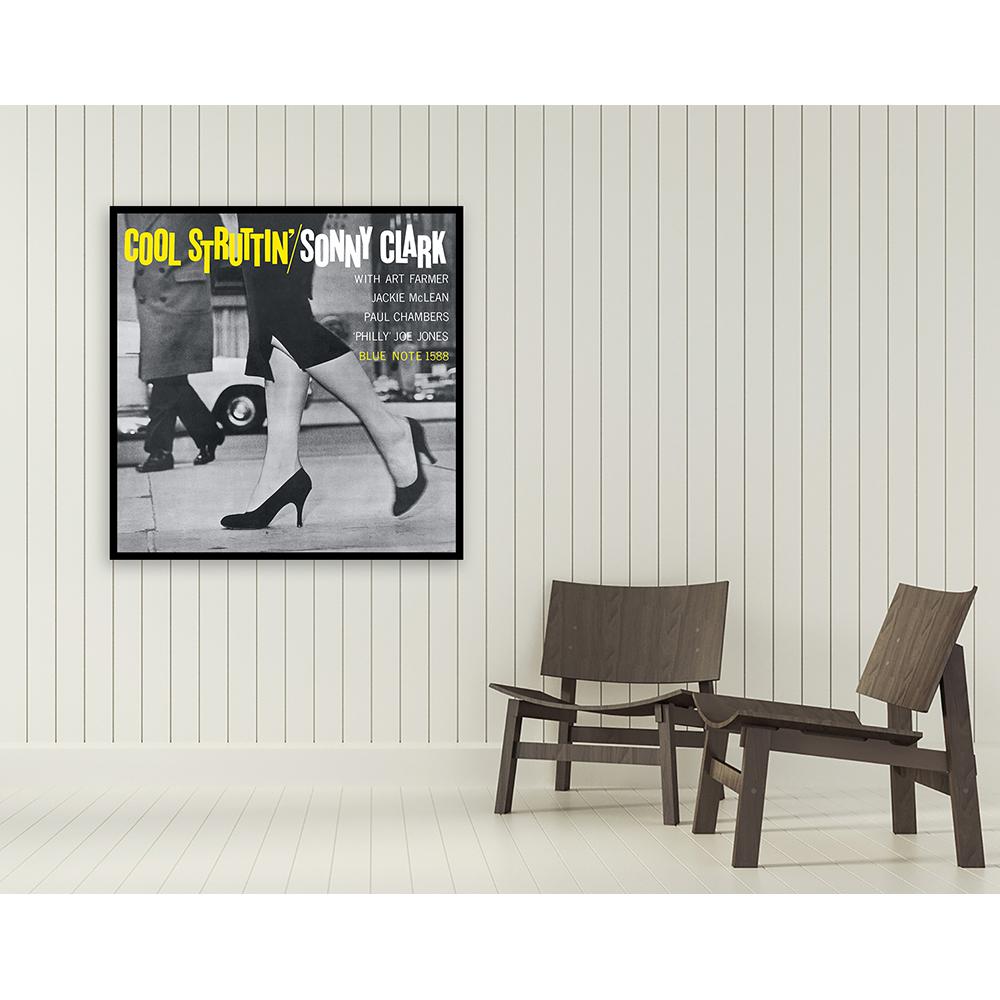 Cool Struttin' Framed Canvas Art