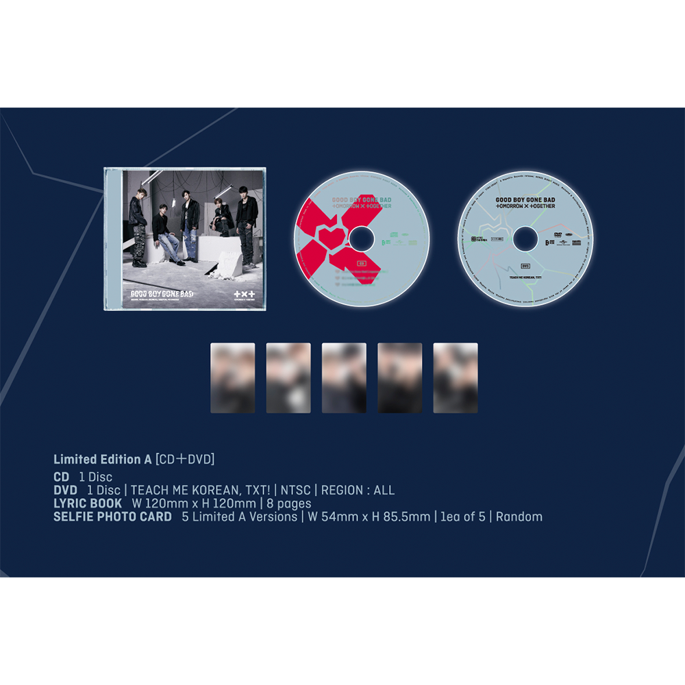 TOMORROW X TOGETHER - GOOD BOY GONE BAD Limited Edition A CD + DVD