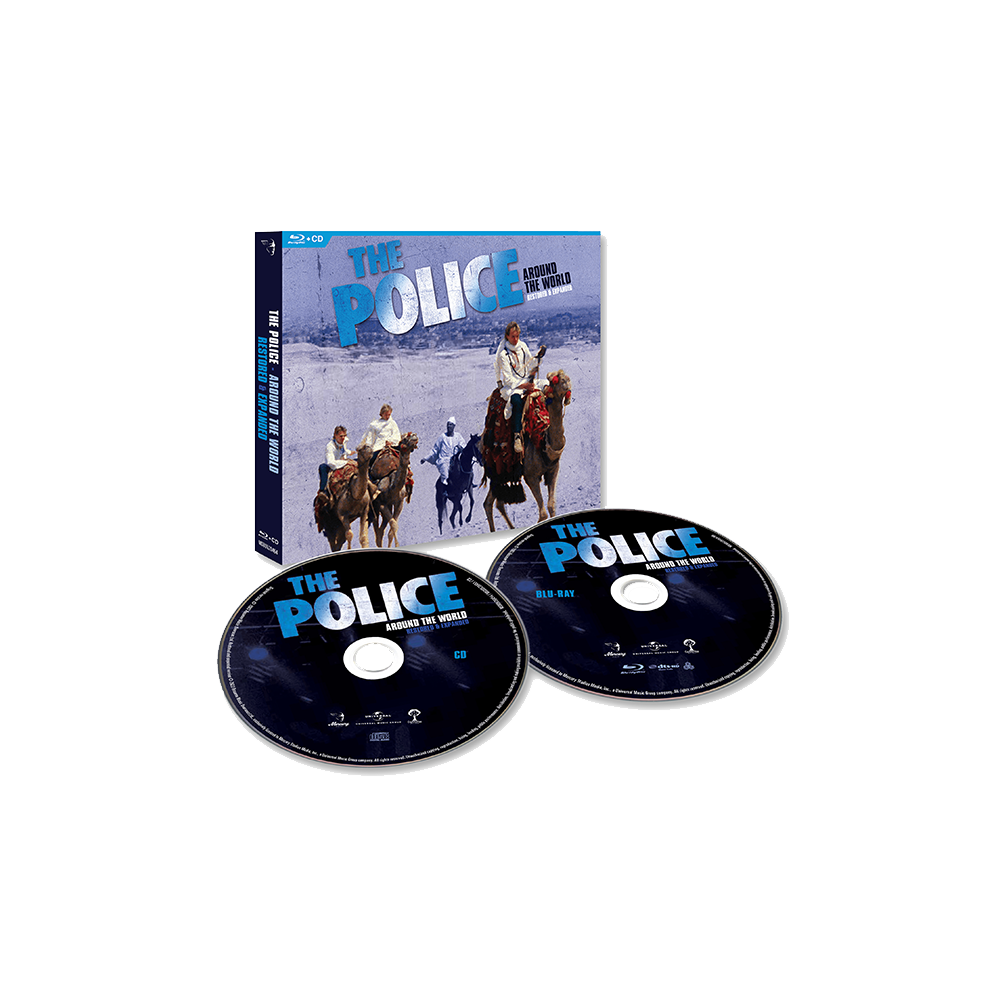 The Police - Around The World Restored & Expanded CD + Blu-Ray