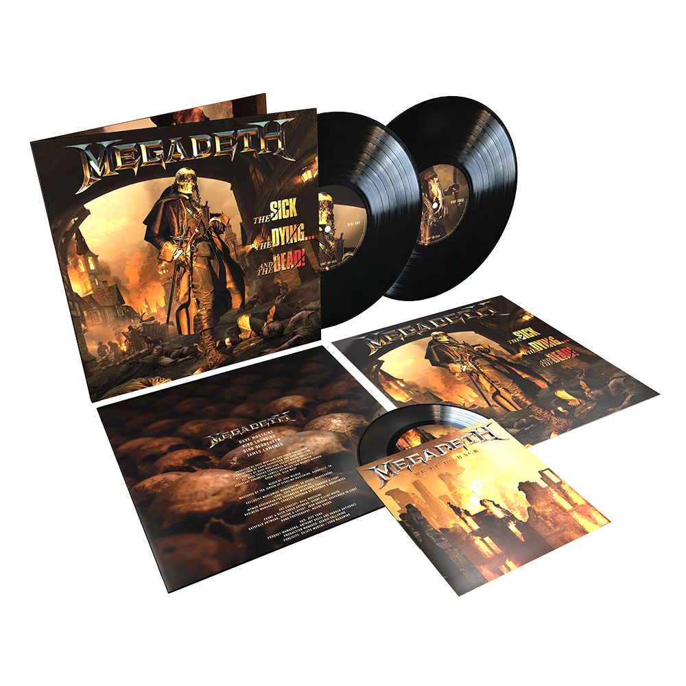 Megadeth -The Sick, The Dying... And The Dead! Deluxe 3LPeluxe 3LP