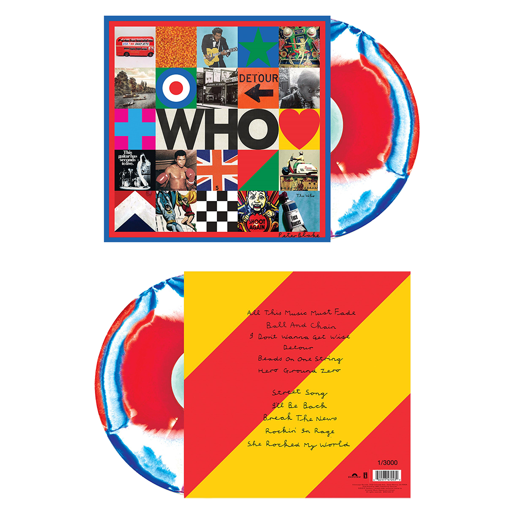The Who - Who Limited Edition LP (front and back)