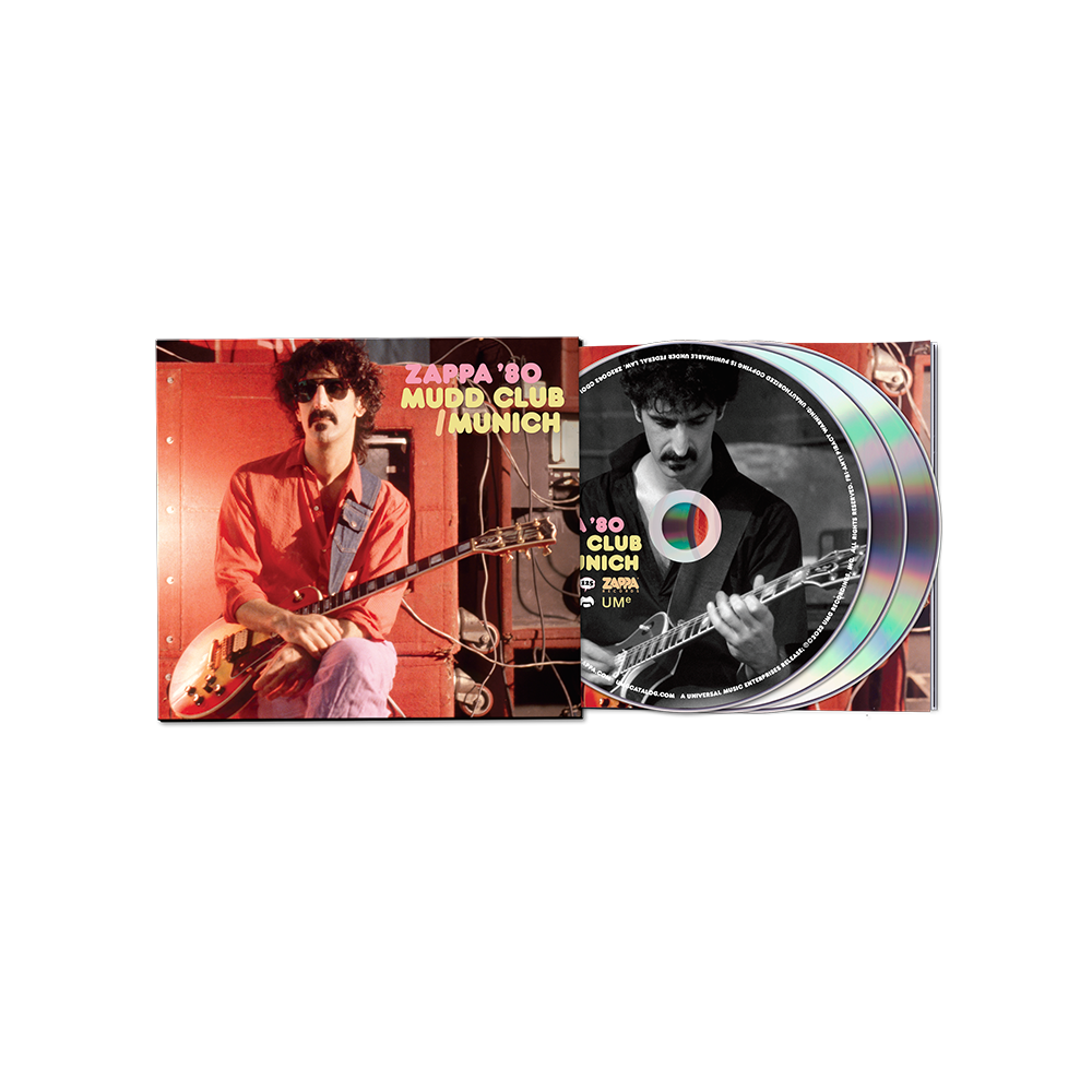 Frank Zappa - Zappa '80: Mudd Club/Munich 3CD