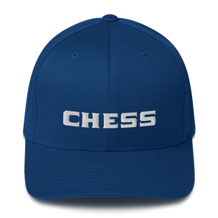 Chess Hat (Royal Blue)