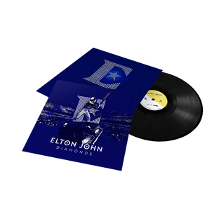 Elton John - Diamonds 2LP with Lithograph