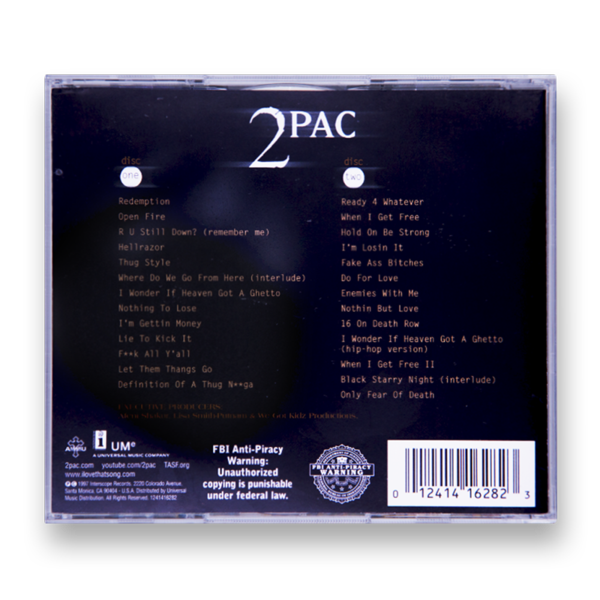 2PAC - 2PAC - RU Still Down? Remember Me CD - uDiscover Music 2PAC - 2PAC - RU Still Down? Remember Me CD - uDiscover Music
