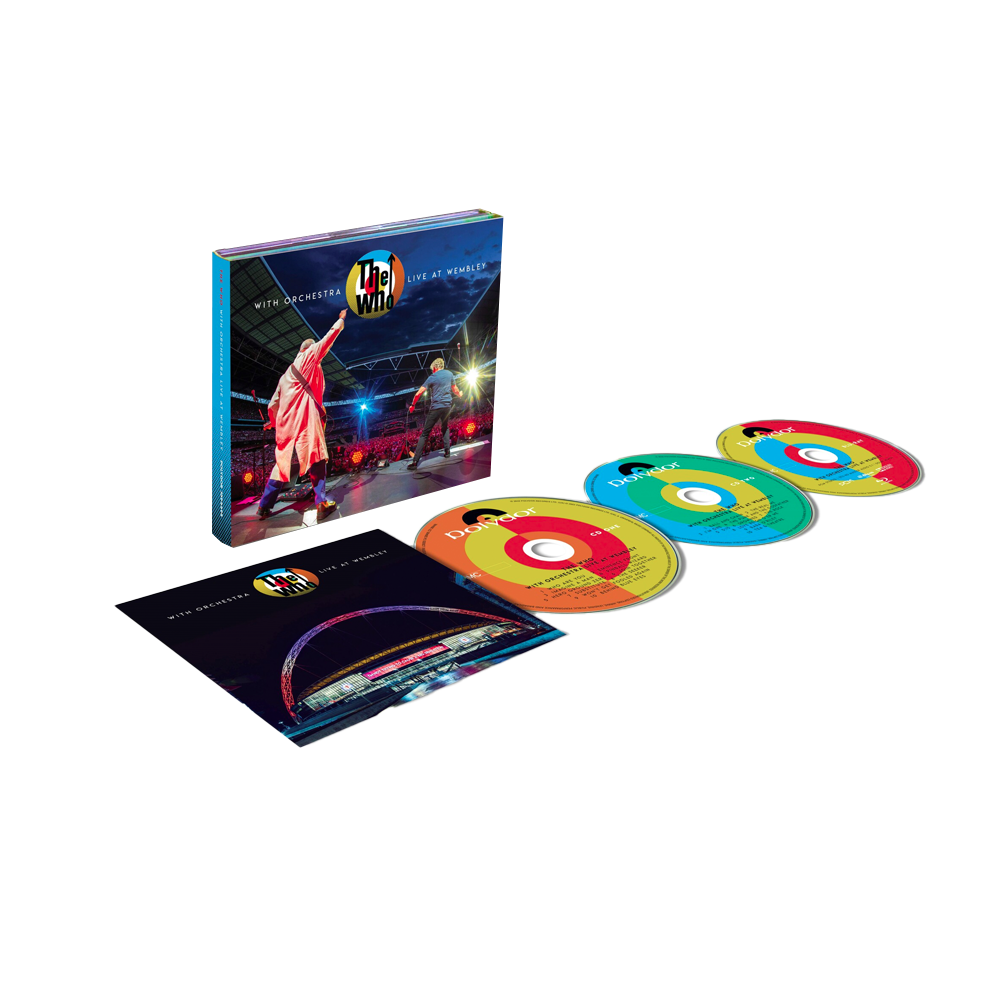 The Who - The Who With Orchestra Live at Wembley 2CD + Blu-Ray
