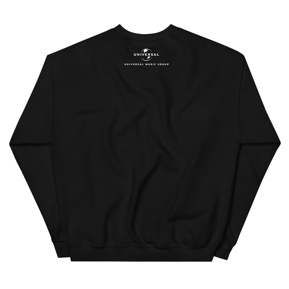 Music Is Universal Crewneck Sweatshirt (Black) Back