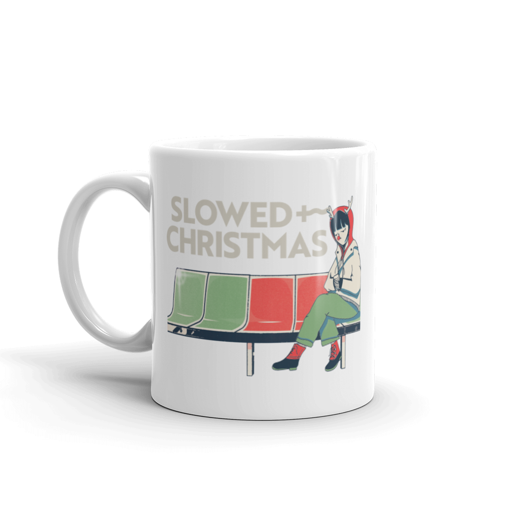 Slowed Christmas Mug Front